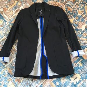 Athleta Black Urban Commute Blazer sz XXS